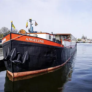 Hotelboat Angeline , Amsterdam Niederlande